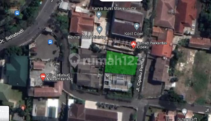 CIPAKU TANAH SIAP BANGUN DIJUAL