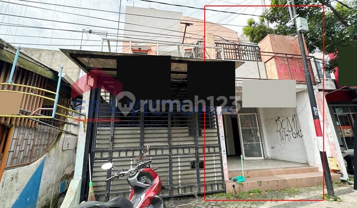 Ruko Poros Jalan Raya Ramai Akses Lebar Cocok Semua Usaha