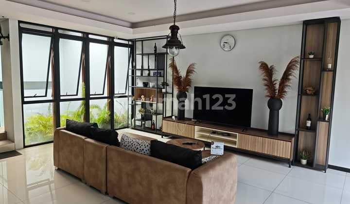 Rumah Full Furnished dan Elektronik di Babakan Jeruk Pasteur
