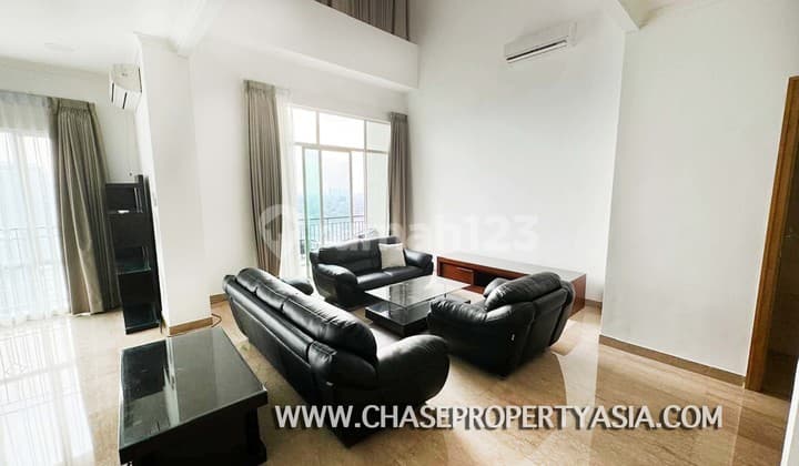 Disewakan Apartemen Senayan Residence Junior Penthouse 4br Private Lift