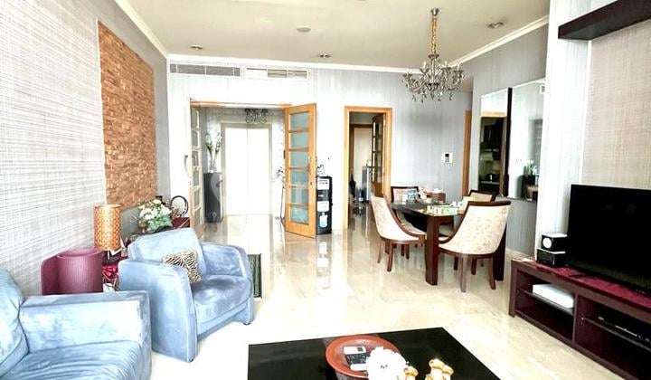 Dijual Apt Senayan Residence, 3br, Luas 184 M2 gross , City View