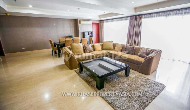 Disewakan Apartemen Permata Hijau Residences, 4BR, Fully Furnished