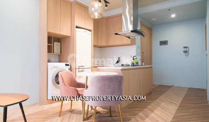 Dijual Apartemen Kemang Mansion, 1 Kamar Tidur, Hook, Beautiful Furniture, And Nicely Decor