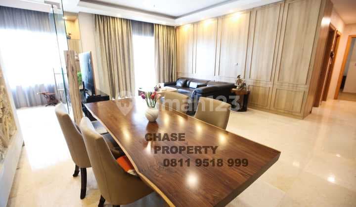 For Sale Senayan Residences Apartment 3BR Nicely Interior Very Beautiful