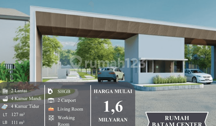 Rumah Keluarga Modern di Batam Center - Nyaman, Strategis, Investasi Cakep!