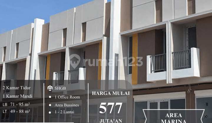 Ruko Modern 2 Lantai Bussines Area di Batam