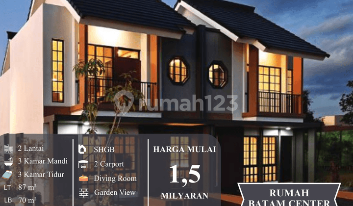 New House Batam Center - Ultimate Lifestyle Starting from 1.5 Billion