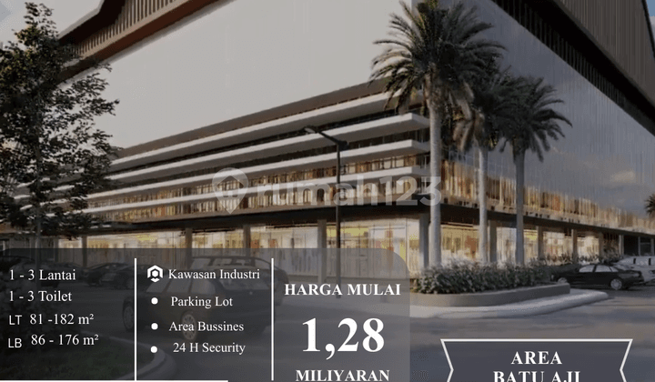 Ruko Hingga 3 Lantai Cocok Berbisnis - Area Dekat Pemukiman dan Industri
