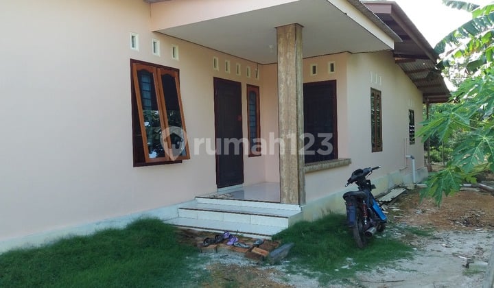 Jual Rumah Hunian. Daerah Toboali. Luas Tanah Bisa Buat Bisnis.