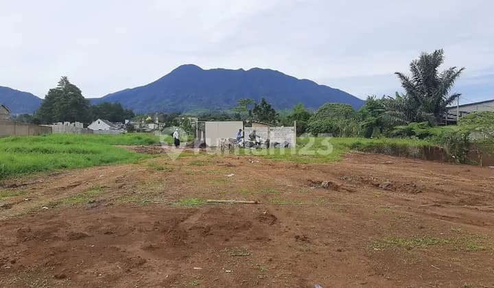 Tanah murah meriah view gunung siap bangun SHM