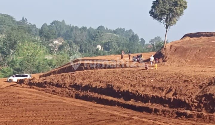 Jual Tanah Berkontur Khas puncak Cocok bangun villa