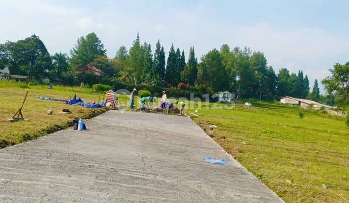 Empty land ready to build villas and residential houses in Puncak, Bogor.
