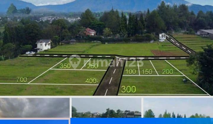 Jual tanah di Cisarua puncak Bogor cocok bangun villa