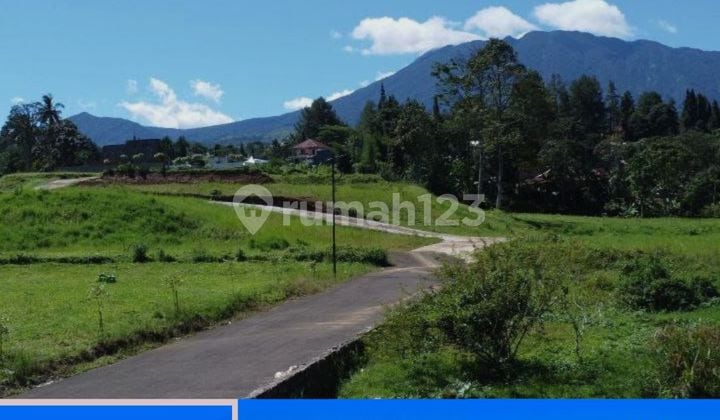 Jual tanah surat SHM di puncak Cisarua Bogor cocok bangun villa dll