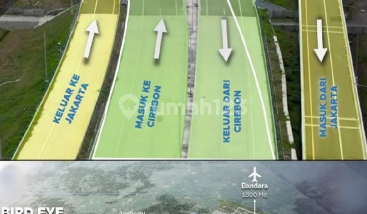 A304 Jual Tanah Kavling Strategis Pas di Samping Bandara Kertajati