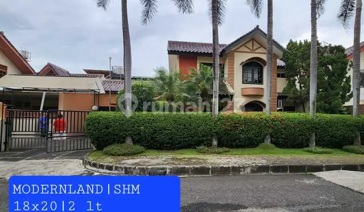 A207 Rumah Besar Jalan Lega Dijual Murah di Modernland Tangerang