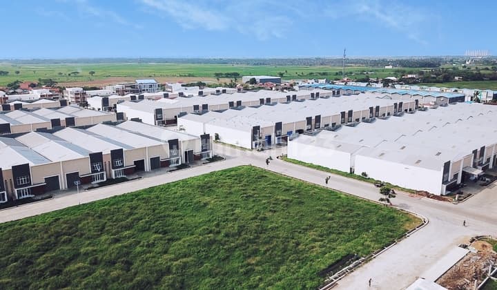 A241 Sewa Gudang Baru Termurah di Laksana Teluk Naga Dadap Kosambi Bandara