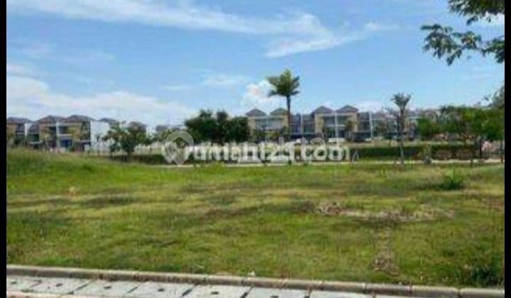 Tanah Kavling dijual di Golf Island 200m2 hook 23jt/m2 2unit Gandeng