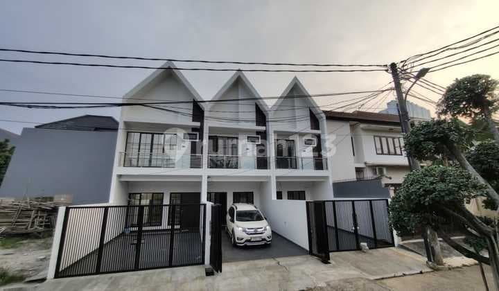 Dijual Rumah Baru Fasad Model Skandinavian Bagus