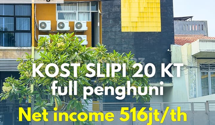Rumah Kost Executive 20KT Slipi Full Terisi