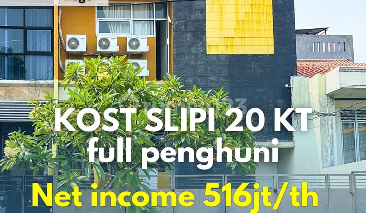 Rumah Kost Executive 20KT Slipi Full Terisi