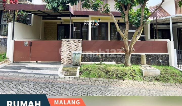 Dijual Rumah Minimalis Cantik Full Furnish Dg Laundry Area dan Area Parkir Bercanopy Siap Huni Lingkungan Asri One Gate System Akses Mudah ke Pusat Kota dan Banyak Dikelilingi Fasilitas Umum di Greenland Tidar Malang Kota H815