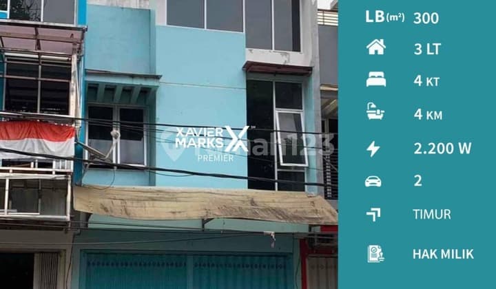 Dijual Ruko Terawat 3Lt Dg Desain Mezanine Kondisi Bersih Bagus Ada Area Parkir Siap Huni Lokasi Strategis Tengah Kota Cocok untuk Kantor atau Berbagai Usaha Lain Akses Mudah ke Jalan Besar Ijen di Jl Kawi Malang Kota H611