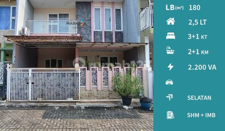 Dijual Rumah Minimalis 2,5Lt Dg Furnish Ada Laundry Area Kondisi Terawat Bagus Siap Huni Lingkungan Bebas Banjir Lokasi Tengah Kota Dekat Rsia Puri Bunda dan Stasiun Blimbing Akses Mudah ke Pintu Tol di Sulfat H907