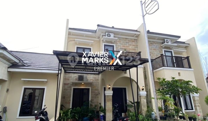 Dijual Rumah Cantik Minimalis Modern 2Lt Semi Furnish dan Bonus Furnish Area Carport Bercanopy Siap Huni Lingkungan One Gate System dan Security Lokasi Pusa Kota dan Akses Mudah ke Berbagai Fasum di Batubara New Cluster Blimbing Malang Kota H325