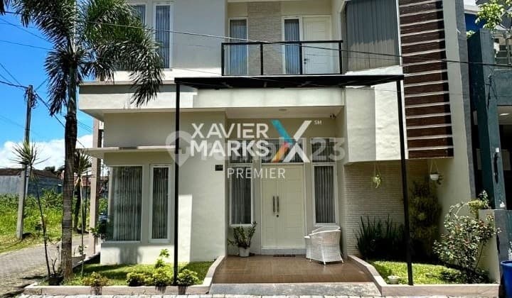 Dijual Rumah Hook Modern 2Lt Kondisi Sangat Terawat Ada Laundry Area dan Playground Lantai 2 Siap Huni Lingkungan One Gate System dan Kawasan Cluster Strategis Dekat Kampus Brawijaya dan Pusat Kota di Jl Papa-Papa Lowokwaru Malang Kota H677