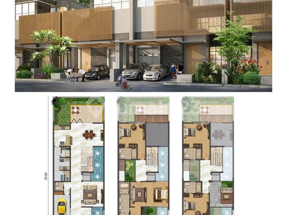 For Sale The Chopin Signature Boulevard Cluster House 10x30 PIK