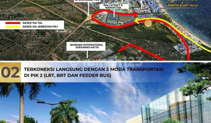 Kavling Komersil Thamrin Center, Pantai Indah Kapuk 2