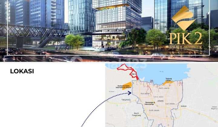 Dijual Kavling Thamrin Center , Pik2 Jarang Ada