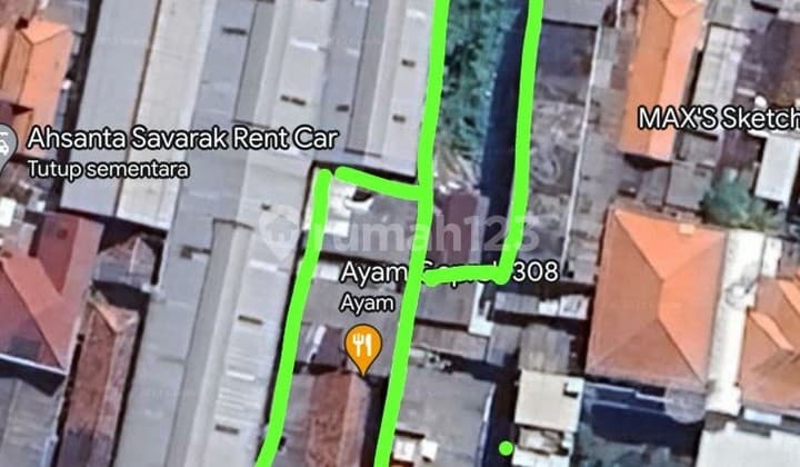 1 566. Dijual Tanah & Bangunan - Pusat Kota Surabaya Banyu Urip, Kupang Krajan - Sawahan