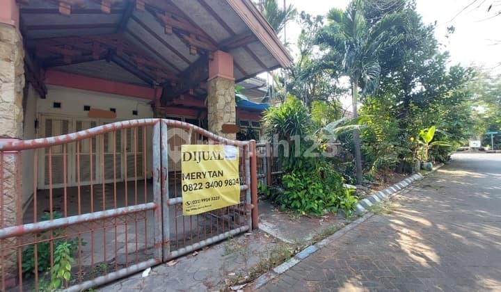 1 674. Rumah Rungkut Mapan Timur Rumah Hitung Tanah SHM Lokasi Strategis Dekat Merr