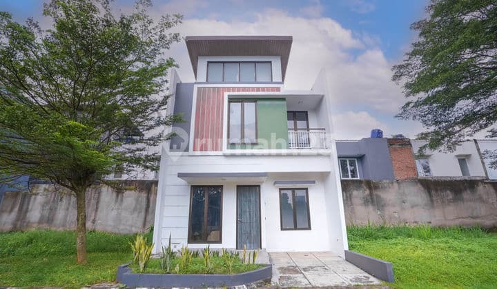 Rumah Asri Idaman 15 menit ke Stasiun Serpong 2 Lt Hadap Utara J35093