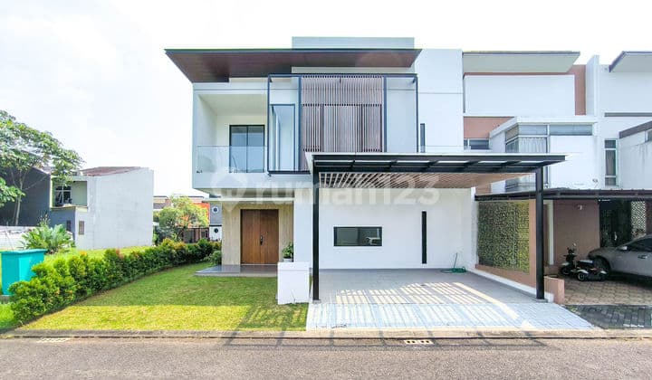 Rumah 2 Carport SHM 7 Menit ke The Breeze BSD City Dibantu KPR J28947