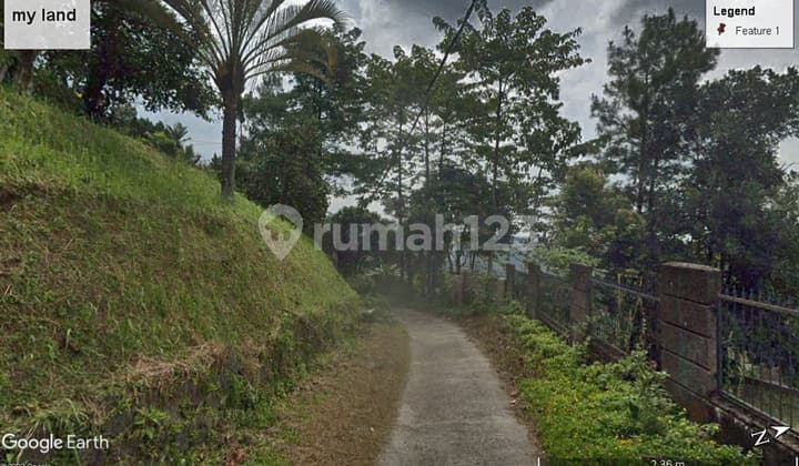 Dijual Kavling tanah di Cijeruk, Kab. Bogor, Lokasi Strategis.