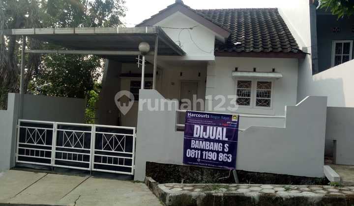 Rumah Minimalis Modern Dengan Halaman Luas Jl. Pinang VIII Curug Mekar Bogor Barat Bogor