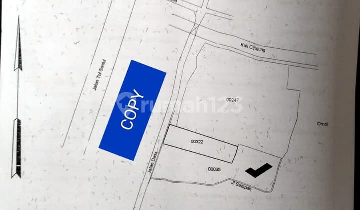 Kavling 1.350 Meter Persegi Cada Ngampar Sukaraja Kabupaten Bogor