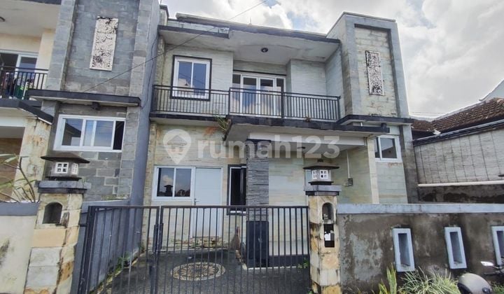 Rumah 2 Lantai Siap Huni View Sawah di Jl Cekomaria Peguyangan Denpasar