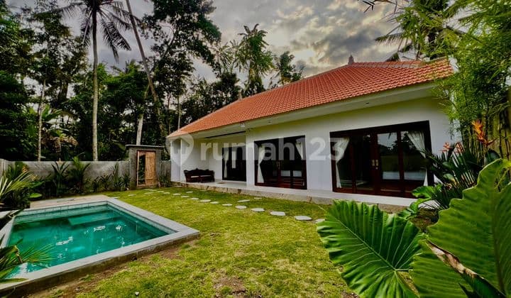 RENT A VILLA WITH RIVER VIEW NEAR GREEN SCHOOL ABIANSEMAL BADUNG