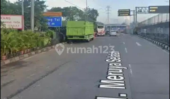 Land in South Meruya, 1000M2 area, facing a large and good road.