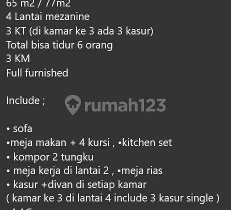 DIJUAL / WTS Rumah Imajihaus - Greenwich Park - BSD