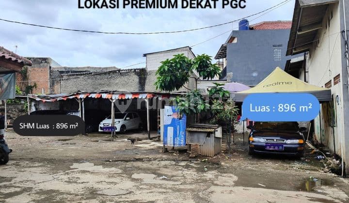 TANAH SHM LUAS 896m STRATEGIS dkt PGC di CILILITAN KRAMATJATI