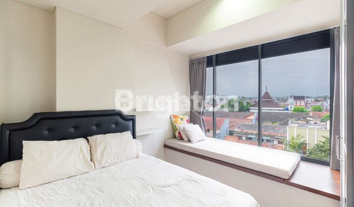 UTTARA APARTEMEN JL KALIURANG JAKAL UGM, VIEW GUNUNG MERAPI