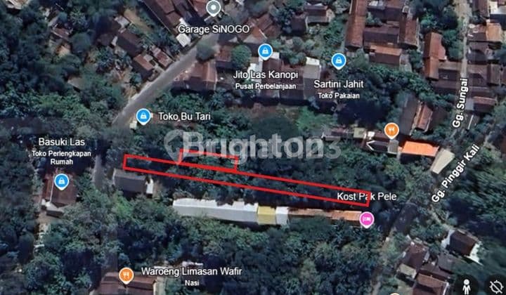 Jual cepat tanah sawah dekat Pabrik Gula Madukismo