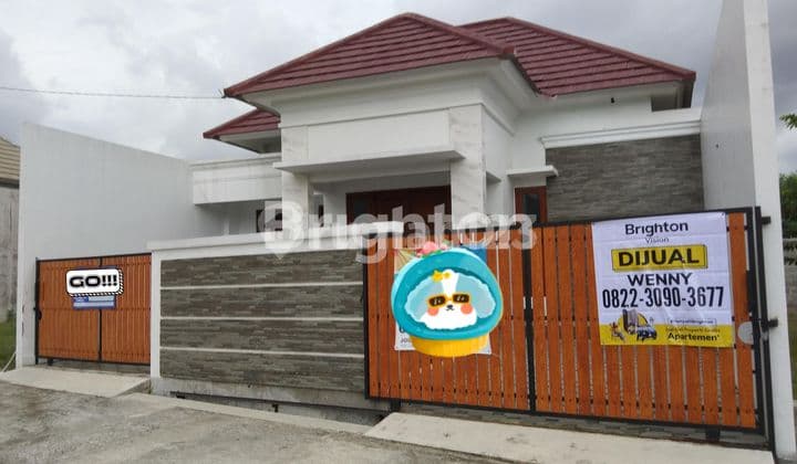 Perumahan Candi Indah R 2, security 24 jam, strategis selangkah Jogja Bay