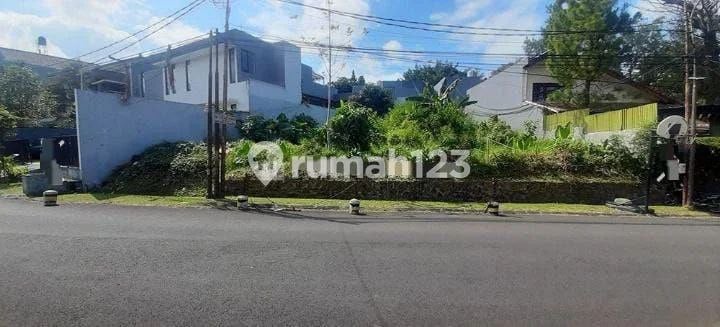 Tanah Strategis di Dago Asri (Bentuk Pizza, Lebar Depan Ideal)