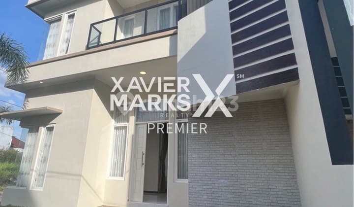 Rumah 2 Lantai Bangunan Baru di Papa Hijau Malang